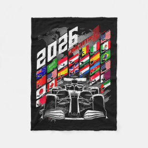 Cobertor De Velo Calendário de 2026 Locais do Circuito de Corrida