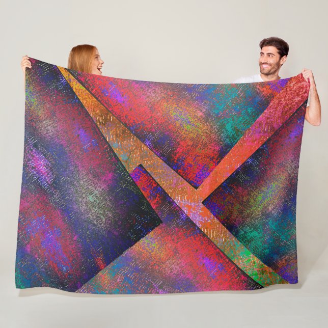 Cobertor De Velo Camada de imagens rústicas organizadas de forma ir (In Situ)