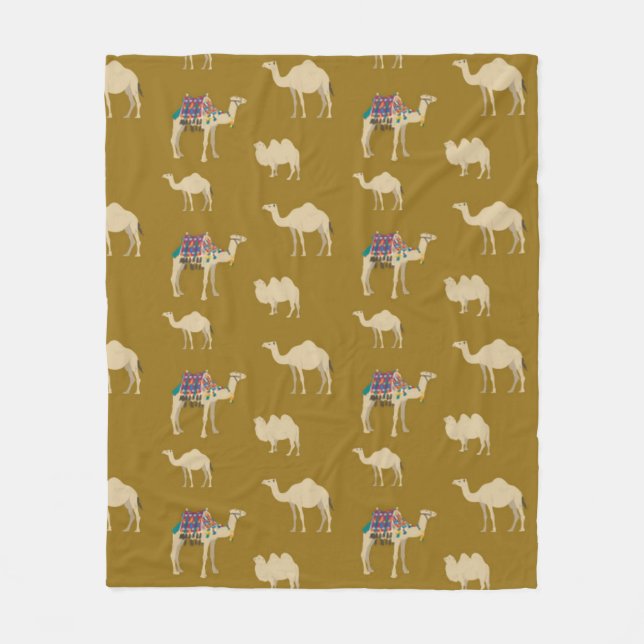 Cobertor De Velo Camel Pattern (Frente)