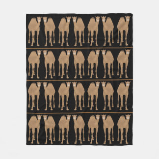 Cobertor De Velo Camels Fleece Blanket