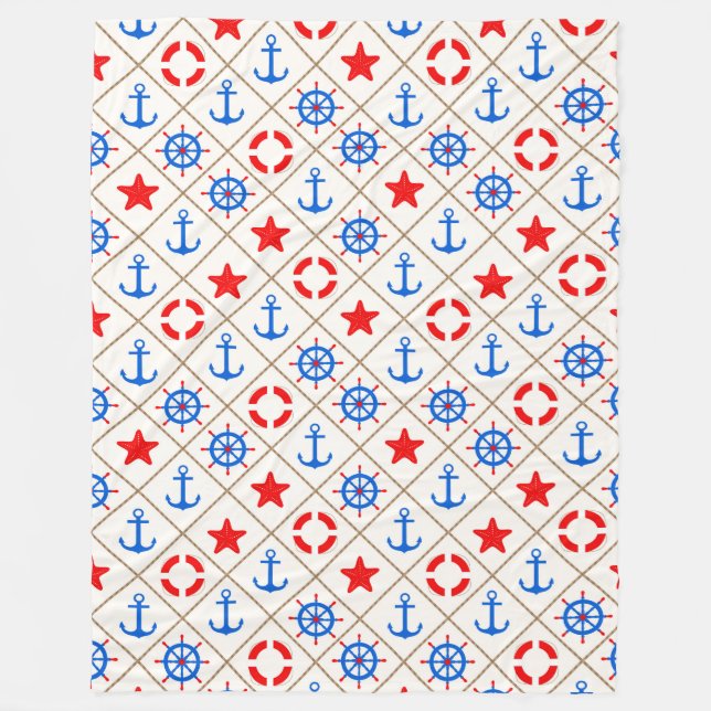 Cobertor De Velo Caminhada marinha. (Frente)