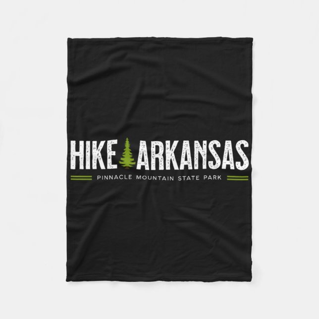 Cobertor De Velo Caminhada no Arkansas Pinnacle Mountain State Park (Frente)
