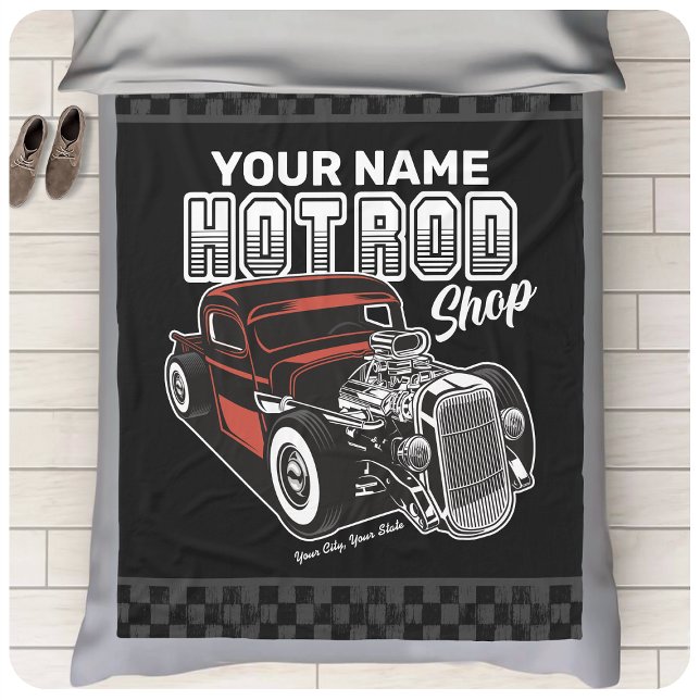 Cobertor De Velo Caminhão de Garagem de Compro de Hot Rod Personali (Criador carregado)