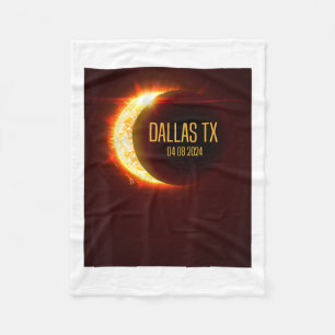 Cobertor De Velo Caminho Da Totalidade Dallas Tx 4.8.24 Ecli Solar