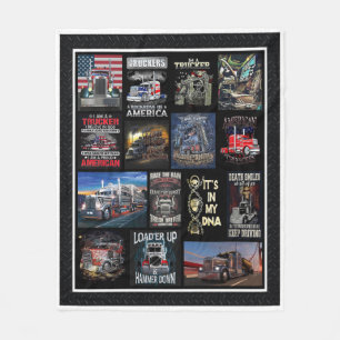 Cobertor De Velo Caminoneiro Carregador Acima E Martelo Abaixo
