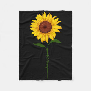 Cobertor De Velo Camisa Anti Trump Sunflower Sutil