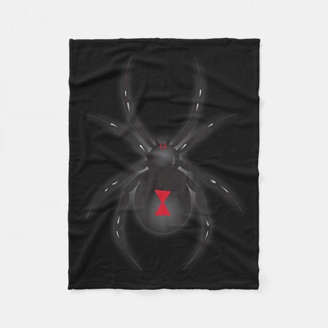 Cobertor De Velo Camisa Aranha Viúva Negra (Frente)