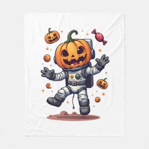 Cobertor De Velo Camisa Astronauta Abobora � Explorador Espacial As