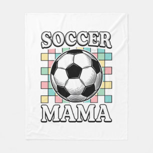 Cobertor De Velo Camisa com Desenho de Gravura de Mãe de Futebol An