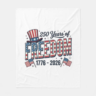 Cobertor De Velo Camisa Comemorativa Patriótica 250 Anos de Liberda
