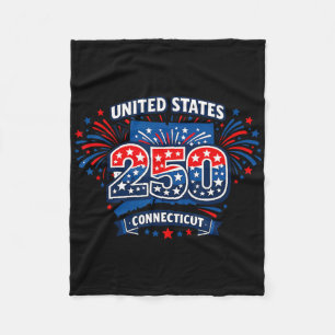 Cobertor De Velo Camisa Connecticut 250 Fogos de Artifício Estados