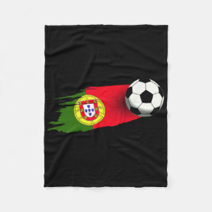 Cobertor De Velo Camisa da bandeira de Portugal Equipe de futebol p