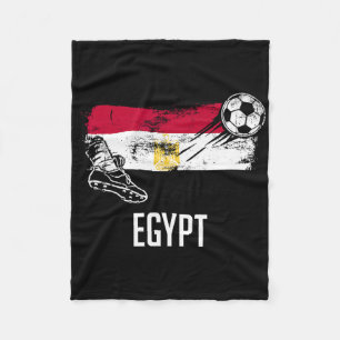 Cobertor De Velo Camisa da Bandeira do Egito Time de Futebol Egípci