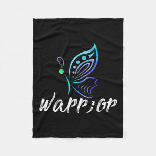 Cobertor De Velo Camisa Da Borboleta Semicolon - Awa De Prevenção A