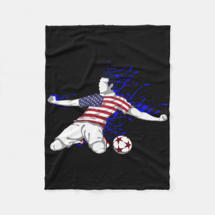 Cobertor De Velo Camisa da Seleção de Futebol dos EUA Estados Unido