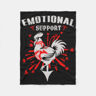Cobertor De Velo Camisa de Apoio Emocional Frango Apoio Emocional
