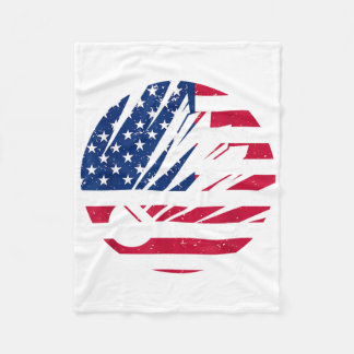 Cobertor De Velo Camisa de Badminton da Bandeira Americana Masculin