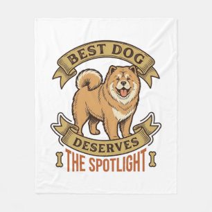 Cobertor De Velo Camisa de Cachorro Chow Chow Gravação Vintage Dive