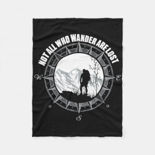 Cobertor De Velo Camisa de Caminhada Não Estão Perdidos Todos os Qu