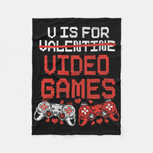 Cobertor De Velo Camisa De Dia de os namorados Para Jogo De Vídeo P