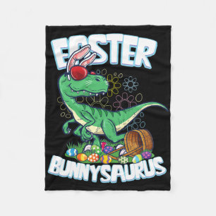 Cobertor De Velo Camisa de Dinossauro de Páscoa Bunny Egg Hunt Cria