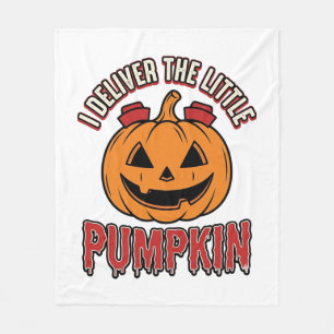 Cobertor De Velo Camisa de entrega de Halloween da enfermeira abóbo