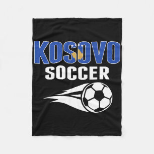 Cobertor De Velo Camisa de Fã de Futebol Orgulhoso do Kosovo - Aman