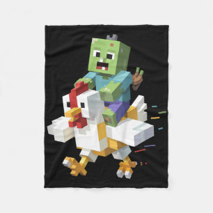 Cobertor De Velo Camisa de Frango Jock para Crianças Pixel Art Game