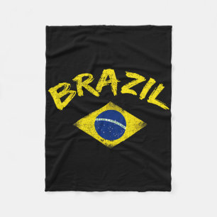 Cobertor De Velo Camisa de Futebol da Seleção Nacional do Brasil co