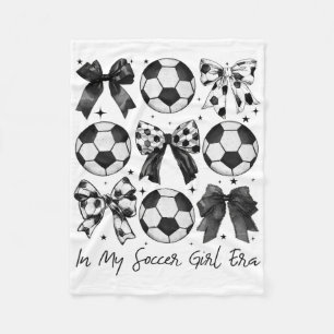 Cobertor De Velo Camisa de Futebol Na Minha Era de Garota de Futebo