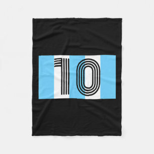 Cobertor De Velo Camisa de Futebol Vintage Diego Argentina Número 1