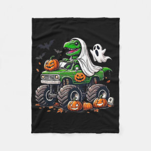 Cobertor De Velo Camisa de Halloween Laranja Menino Criança Fantasm