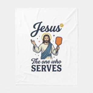 Cobertor De Velo Camisa de Jesus Pickleball O Que Serve
