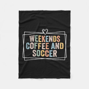 Cobertor De Velo Camisa de Mãe de Futebol com Café Presente para Mu