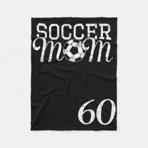 Cobertor De Velo Camisa de Mãe de Futebol Número 60 Jogador Favorit