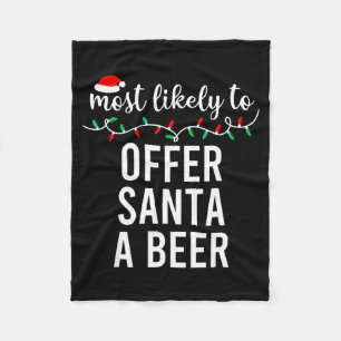 Cobertor De Velo Camisa de Natal Mais Provável Para Família Combina