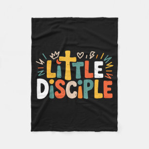 Cobertor De Velo Camisa de Pequeno Discípulo Infantil Fé Cristã Rel