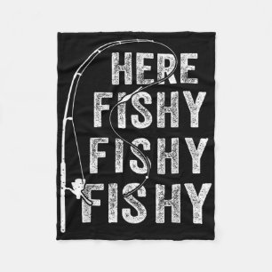 Cobertor De Velo Camisa de pesca Aqui-pesqueiro Gráfico Engraçado 