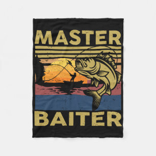 Cobertor De Velo Camisa de pesca Master Iter engraçada presente par