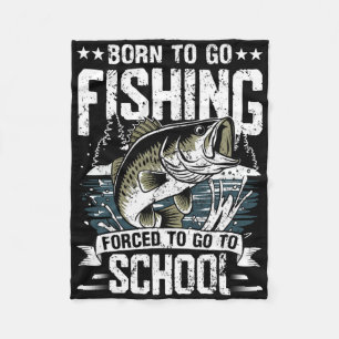 Cobertor De Velo Camisa de pesca para meninos adolescentes forçados