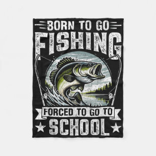 Cobertor De Velo Camisa de pesca para meninos adolescentes forçados