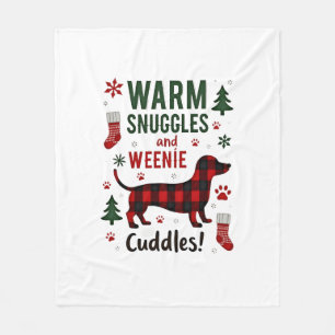 Cobertor De Velo Camisa de pijama de Natal para cachorro Weenie, do