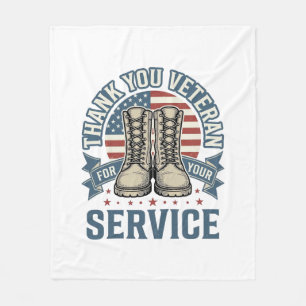 Cobertor De Velo Camisa de Serviço de Botas Patrióticas para Vetera