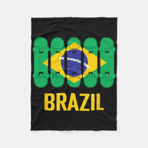 Cobertor De Velo Camisa de Skate do Brasil - Camisa de Skate Brasil
