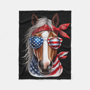 Cobertor De Velo Camisa do Cavalo 4 de Julho Homens Meninos Cavalo