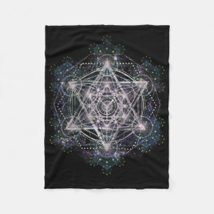 Cobertor De Velo Camisa do Cubo de Metatron Geometria Sagrada - Eu