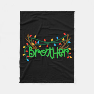 Cobertor De Velo Camisa do Irmão de Chifres de Renas de Natal 