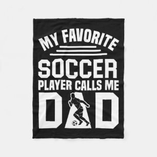 Cobertor De Velo Camisa do Papai de Futebol 1