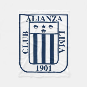 Cobertor De Velo Camisa do Peru Alianza Lima Peruana Homens Mulhere