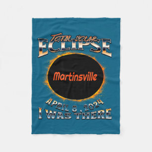 Cobertor De Velo Camisa Eclipse Solar Martinsville Indiana Lá